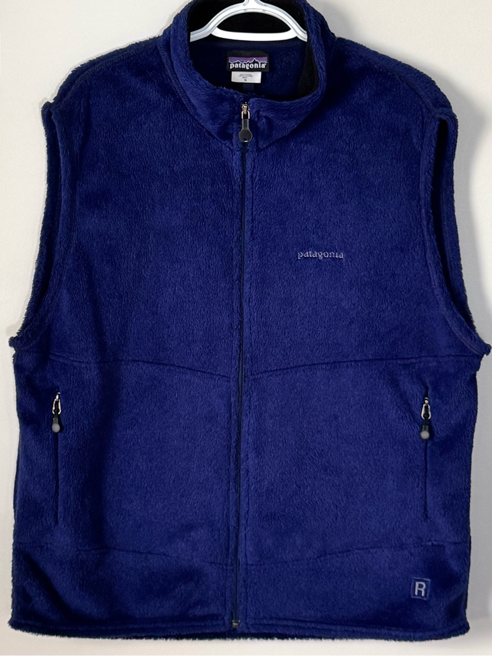 Patagonia Navy Blue Fleece Vest